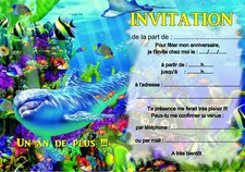 Ou 14 cartes invitation - -, 12