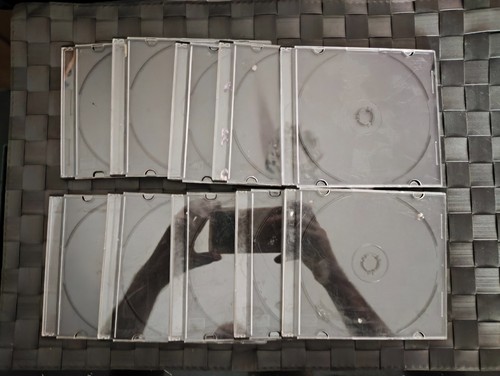 Lot boitiers cd slim - lot, 10