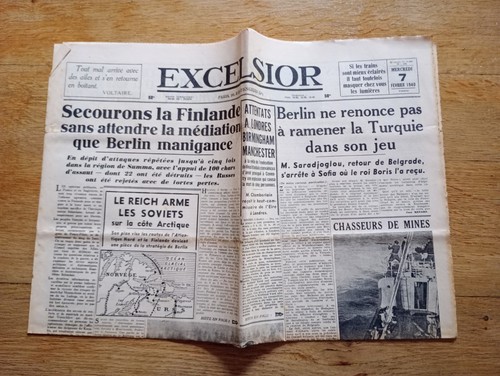 Be217 journal excelsior - journal, ww2