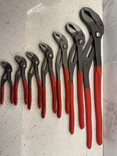 KNIPEX 9K 00 80 149 US 7 Piece Master Cobra Pliers Set NEW 125mm - 400mm