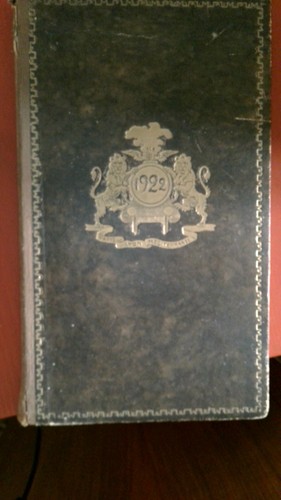 Agenda plm 1922 chemins de - 1922,