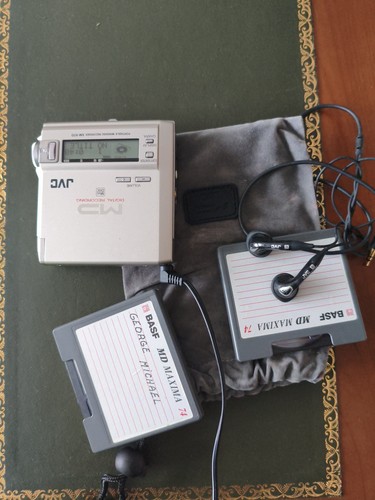 Jvc r70 minidisc portable - xm,