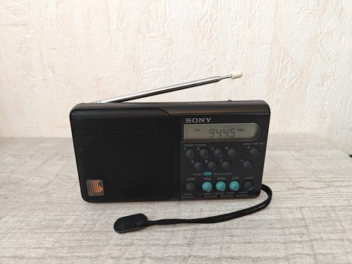Radio portable mw sony - radio,