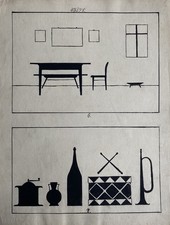 Design Art nouveau 6. Meubles d'intérieur art nouveau trompette moulin à café