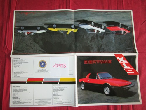 15933 bertone dépliant - n°15933, :
