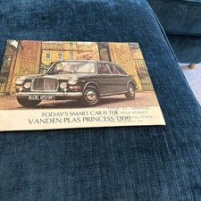 VANDEN PLAS PRINCESS 1300 BROCHURE. 8 PAGES #2241