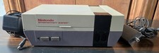 Nintendo NES Console - 1985 Gray (NES-001) With Plug And TV Plug Tested! 