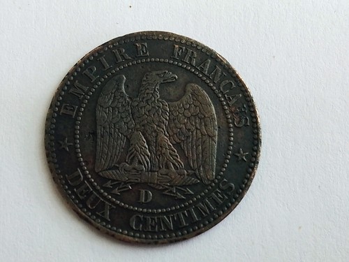 Centimes napoléon iii tête - 2,