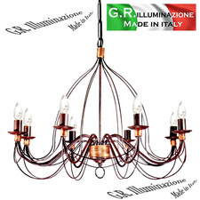 Lustre fer forgè classique