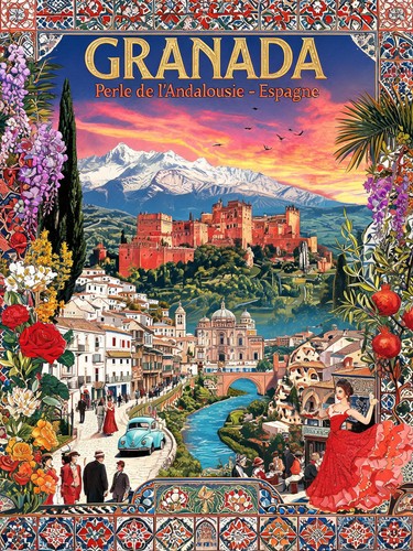 Affiche vintage - 🚗🖼️,