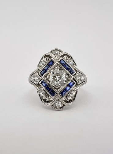 Bague fiançailles ancienne - bague,