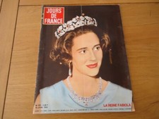  REVUE JOURS DE FRANCE 1965 N°531 LA REINE FABIOLA DECO VINTAGE PUB RETRO MODE