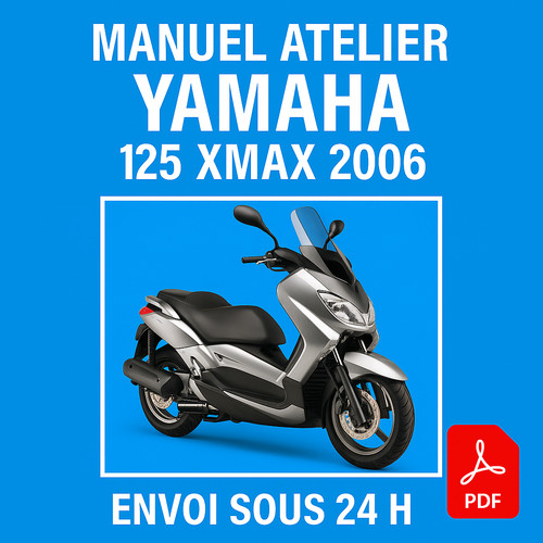 Manuel atelier yamaha 125 - yamaha, xmax
