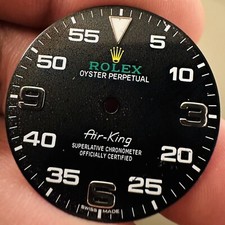 Rolex Black 3 6 9 Dial For Air