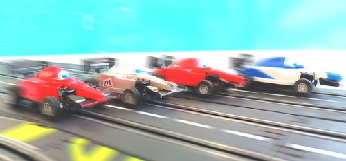Voiture circuit électrique - circuit,