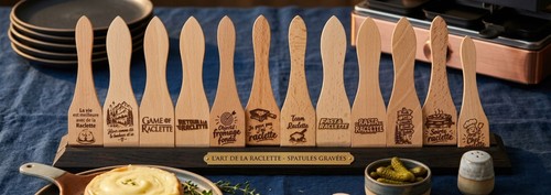 Spatule bois pour - pour, raclette