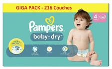 GIGA PACK Couches Bébé