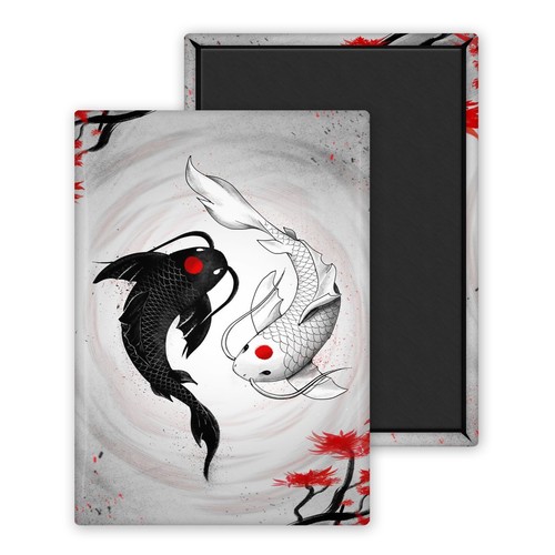 Carpe koi magnet personnalisé - koi-magnet,