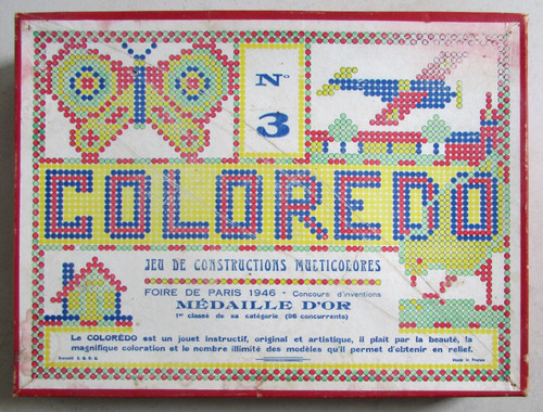 Ancien jeu constructions - jeu,