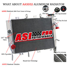 Aluminium Radiateur Pour