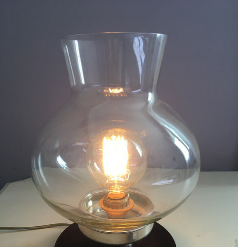 Grand verre globe pour lampe