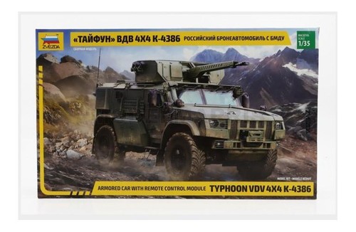 Zvezda 3648 typhoon - typhoon, 4x4