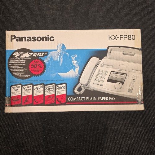 Panasonic fax machine fp80 - panasonic, kx-fp80