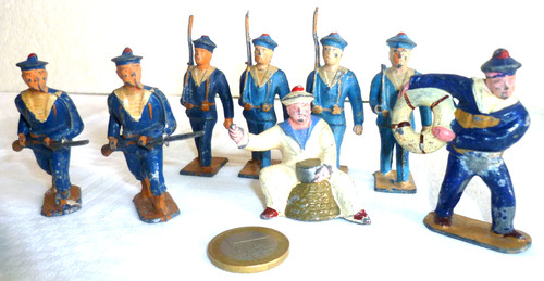 Anciens soldats plomb creux - ,
