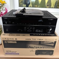 Yamaha RX-V673 Natural Sound AV Receiver With Remote & Manual Bundle With Box