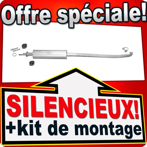 Silencieux intermédiaire pour - silencieux,