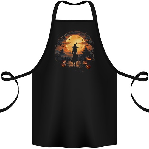 Tablier coton halloween - tablier,