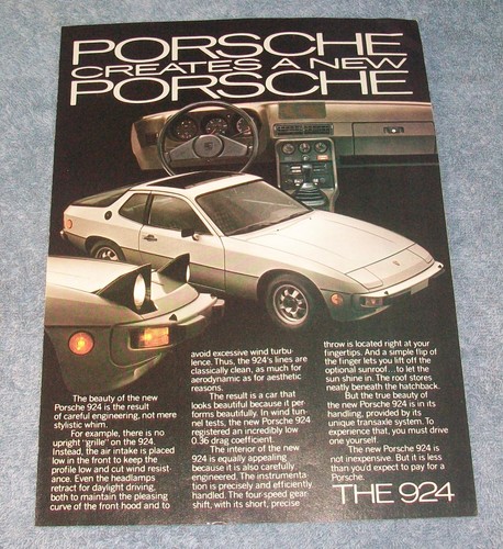 1977 porsche 924 - porsche, vintage