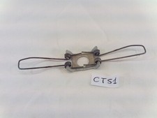 Ancien Ressort corde piano acier trou Ø 11 mm L: 104 mm luminaire Ø 60 mm (CT51)