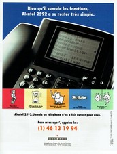 Advertising 120 1994 Alcatel Phone Memo Answering Machine