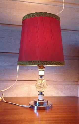 Ancien pied lampe années - ancien,
