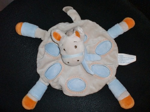 Doudou plat cheval poney - doudou, âne