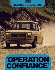 Catalogue Brochure Fiat 127 04/1972 Essai Quattroruote, France