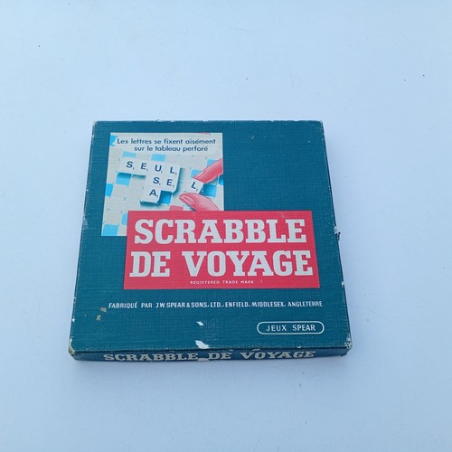 Scrabble voyage vintage - scrabble, de