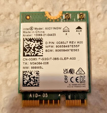 Carte Wifi Intel Model