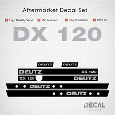 Deutz-Fahr DX 120 Decal Kit -