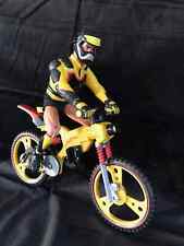 21 ⚜️ Hasbro Yellow Off Road Bike Action Figure Toy Year 1998