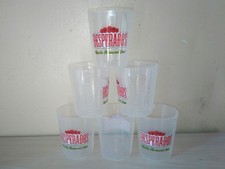 6 Verres gobelets shooter
