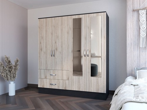 Armoire ron bedroom black - armoire, /