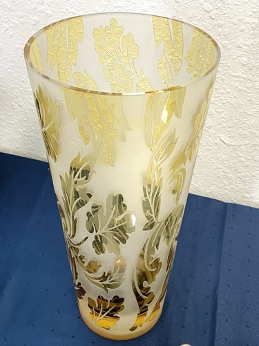 Grand vase cornet - , cristal