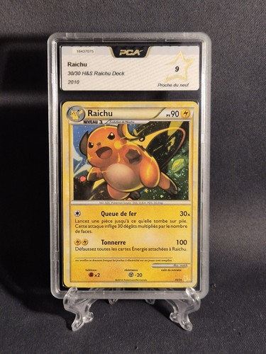 Carte pokémon raichu holo - pokémon,