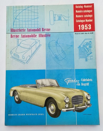 Revue automobile illustree - revue,