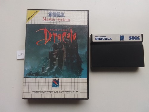 Dracula sur sega - dracula, master