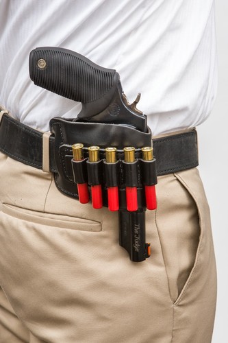 Leather gun holster for taurus - leather,