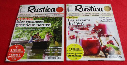 Magazines rustica juin et - magazines", rustica"-juin