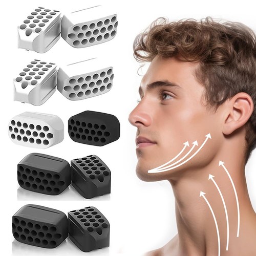 Machoire musculation silicone - machoire,